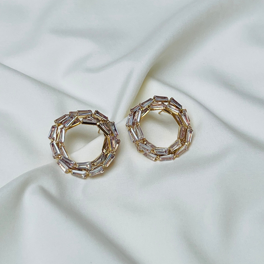 Argent Halo Hoops