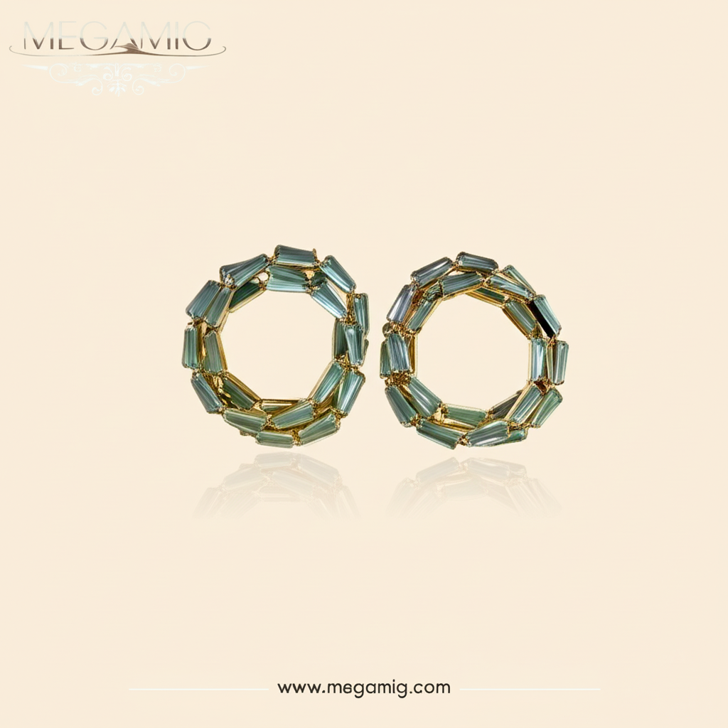 Argent Halo Hoops
